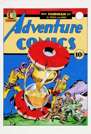 JOE SIMON ADVENTURE COMICS #81 COVER RECREATION