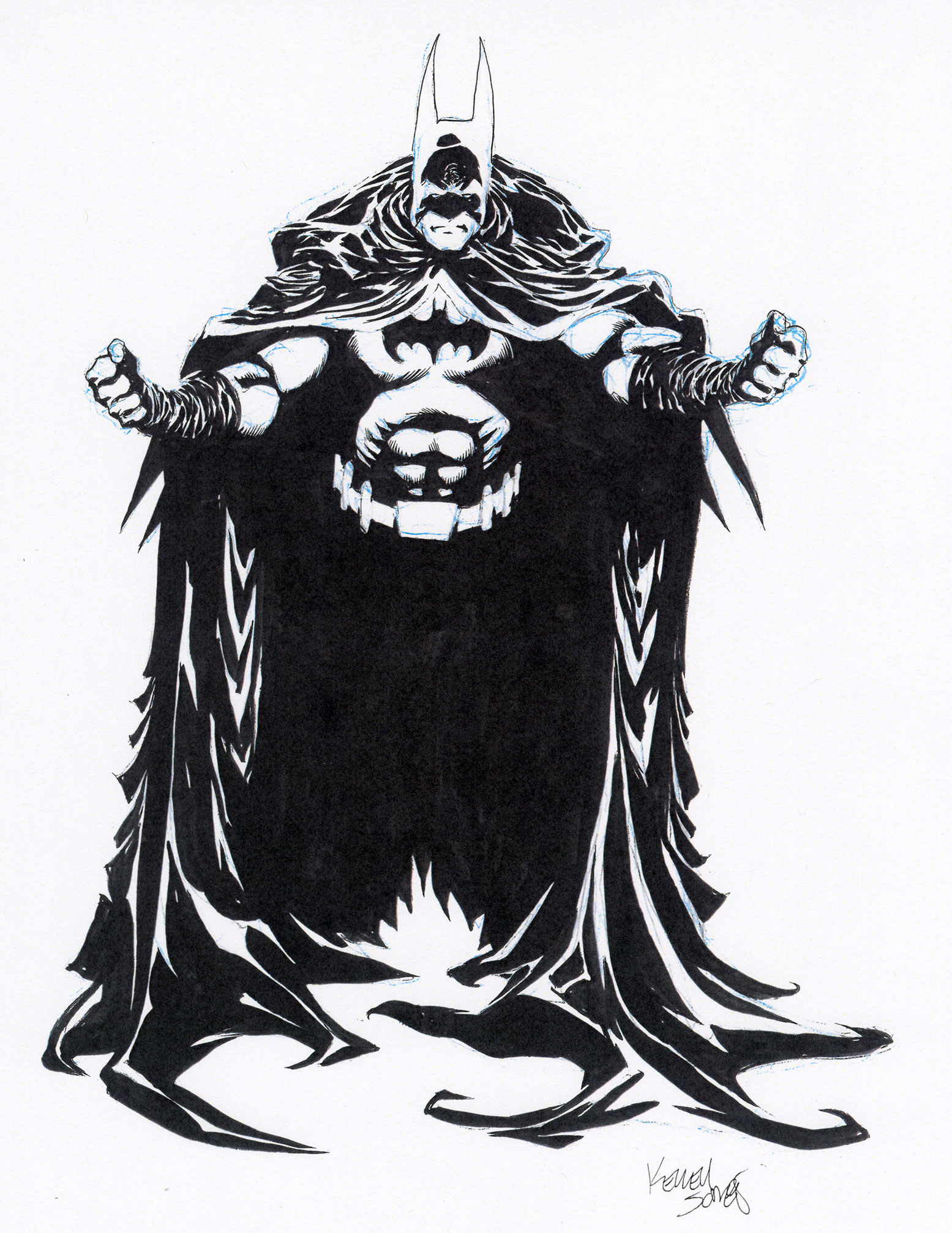 KELLEY JONES BATMAN SPECIALTY ARTWORK
