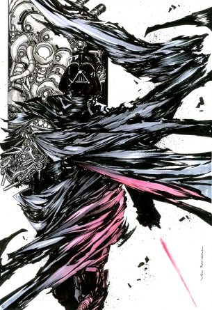 VON RANDAL 2025 DARTH VADER ARTWORK
